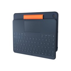 Logitech Rugged Combo 3 Touch for Education - Klávesnice a pouzdro - s trackpad - Apple Smart connector - QWERTZ - německá
