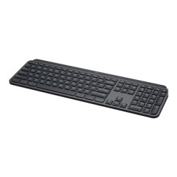 Logitech MX Keys - Klávesnice - podsvícená - bezdrátový - Bluetooth - AZERTY - francouzská - grafit