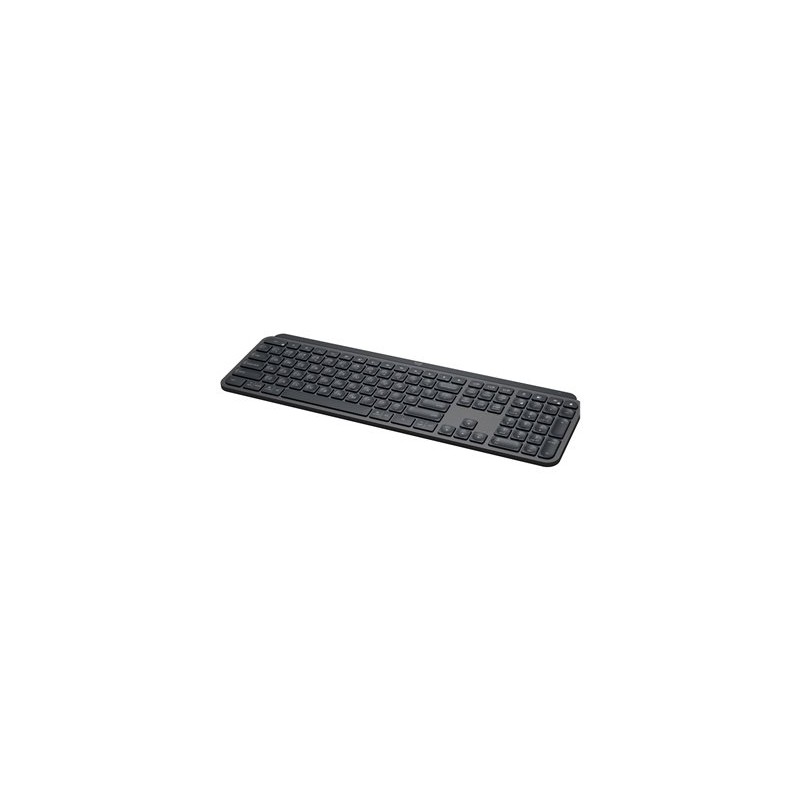Logitech MX Keys - Klávesnice - podsvícená - bezdrátový - Bluetooth - AZERTY - francouzská - grafit