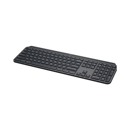 Logitech MX Keys - Klávesnice - podsvícená - bezdrátový - Bluetooth - AZERTY - francouzská - grafit