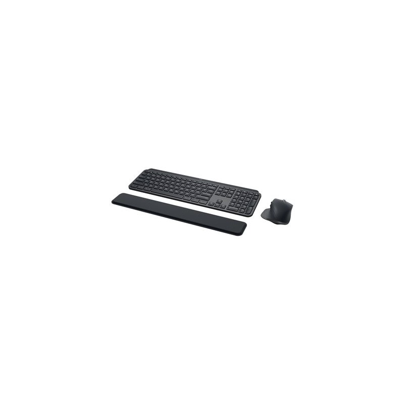 Logitech MX Keys Combo for Business - Klávesnice a sada myši - podsvícená - bezdrátový - Bluetooth LE - QWERTY - skandinávské
