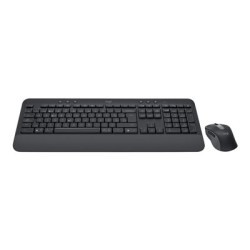 Logitech Signature MK650 Combo for Business - Klávesnice a sada myši - bezdrátový - Bluetooth LE - AZERTY - belgická - grafit