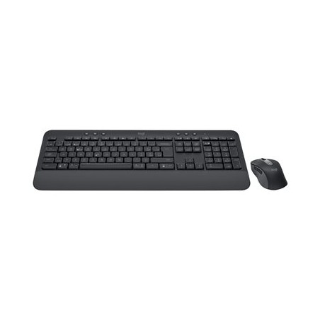 Logitech Signature MK650 Combo for Business - Klávesnice a sada myši - bezdrátový - Bluetooth LE - AZERTY - belgická - grafit