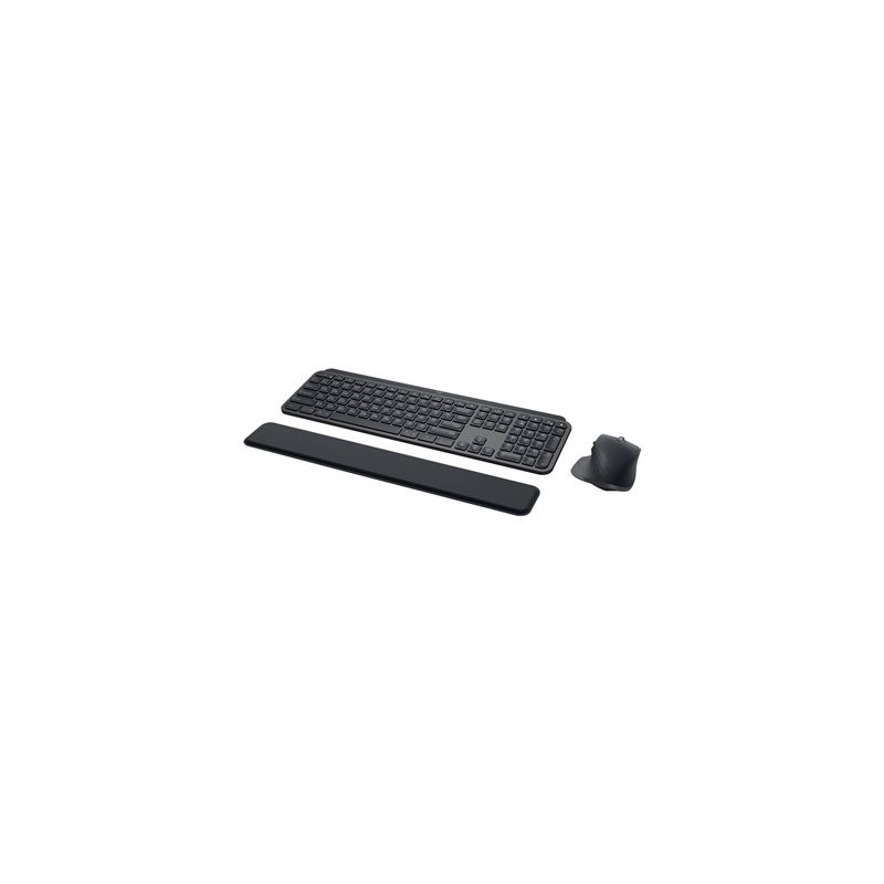 Logitech MX Keys Combo for Business - Klávesnice a sada myši - podsvícená - bezdrátový - Bluetooth LE - QWERTY - britská