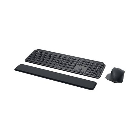 Logitech MX Keys Combo for Business - Klávesnice a sada myši - podsvícená - bezdrátový - Bluetooth LE - QWERTY - britská