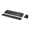 Logitech MX Keys Combo for Business - Klávesnice a sada myši - podsvícená - bezdrátový - Bluetooth LE - QWERTY - britská