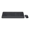 Logitech Signature MK650 Combo for Business - Klávesnice a sada myši - bezdrátový - Bluetooth LE - QWERTZ - německá - grafit