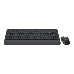 Logitech Signature MK650 Combo for Business - Klávesnice a sada myši - bezdrátový - Bluetooth LE - QWERTZ - německá - bělavá