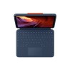 Logitech Rugged Combo 4 Touch - Klávesnice a pouzdro - s trackpad - Apple Smart connector - QWERTY - britská - classic blue