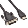 PremiumCord Kabel HDMI A - DVI-D M/M 5m