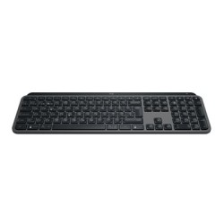 Logitech MX Keys S - Klávesnice - podsvícená - bezdrátový - Bluetooth LE - QWERTZ - nemecká - klávesový spínac: Scissor-Key