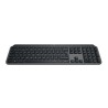Logitech MX Keys S - Klávesnice - podsvícená - bezdrátový - Bluetooth LE - QWERTZ - nemecká - klávesový spínac: Scissor-Key