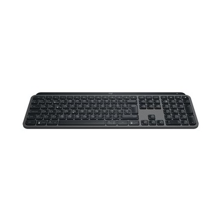 Logitech MX Keys S - Klávesnice - podsvícená - bezdrátový - Bluetooth LE - AZERTY - belgická - klávesový spínač: Scissor-Key