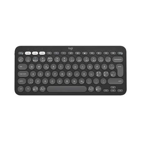 Logitech Pebble Keys 2 K380s - Klávesnice - bezdrátový - Bluetooth LE - QWERTY - Skandinávské