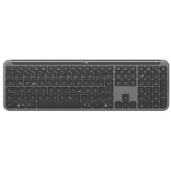 Logitech Signature Slim K950 - Klávesnice - 100% - full size - bezdrátový - Bluetooth 5.1 LE - QWERTY - US mezinárodní - grafit