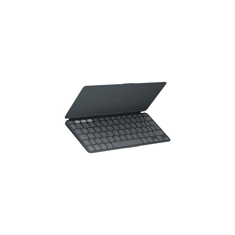 Logitech Keys-To-Go 2 for iPad - Klávesnice - vestavěný kryt - bezdrátový - Bluetooth LE - QWERTY - US mezinárodní - grafit