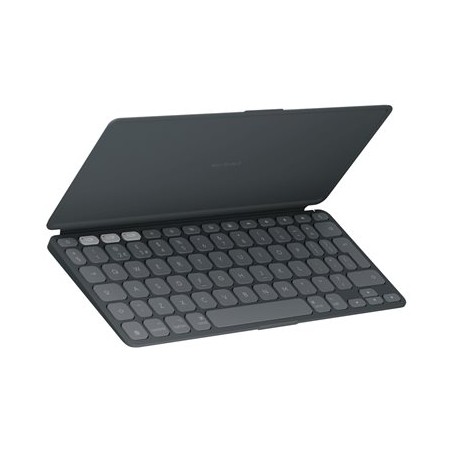 Logitech Keys-To-Go 2 for iPad - Klávesnice - vestavěný kryt - bezdrátový - Bluetooth LE - QWERTY - US mezinárodní - grafit
