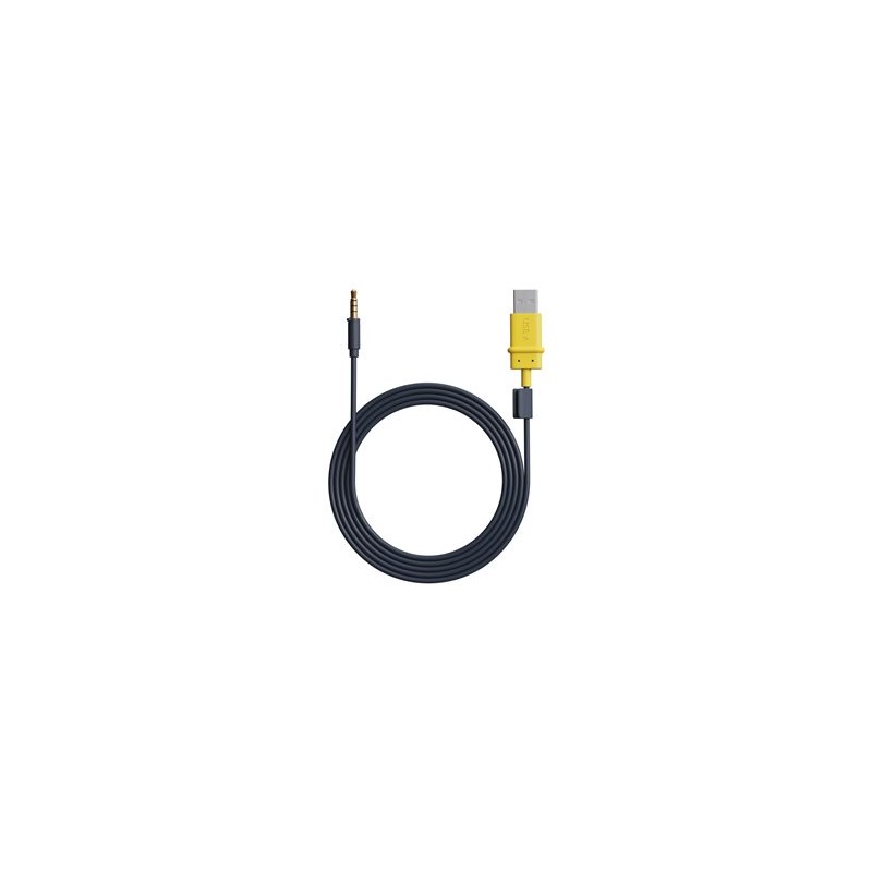 Logitech - Adaptér USB-A/jack sluchátek - audio jack 3,5 mm s piny (male) do USB s piny (male) - 1.3 m