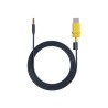 Logitech - Adaptér USB-A/jack sluchátek - audio jack 3,5 mm s piny (male) do USB s piny (male) - 1.3 m