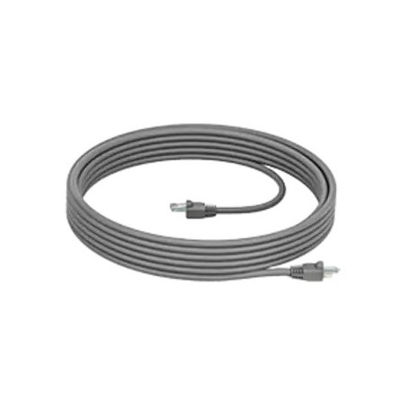 Logitech Cat5e Kit - Patch kabel - RJ-45 (M) do RJ-45 (M) - 7 m - SF/UTP - CAT 5e - grafit