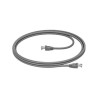 Logitech Cat5e Kit - Patch kabel - RJ-45 (M) do RJ-45 (M) - 3 m - SF/UTP - CAT 5e - grafit