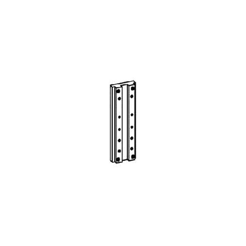 Ergotron - Upevňovací komponent (montážní kolejnice) - pro plochý panel - hliník - montáž na stěnu - pro ARMS 100 series, 200