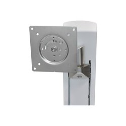 Ergotron Pan Pivot Kit - Upevňovací komponent (montážní materiál, nástavec) - pro Displej LCD - leštěný hliník - pro Ergotron