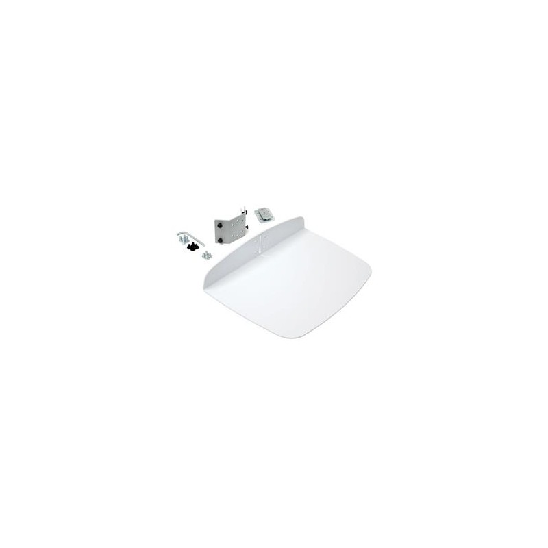 Ergotron Utility Shelf - Upevňovací komponent (upevňovací prvky, cart shelf) - pro printer - bílá - pro Neo-Flex ESD WorkSpace