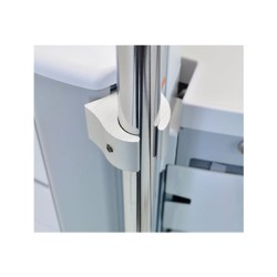Ergotron StyleView IV Pole Clamp Kit - Upevňovací komponent (2 clamps, konzola pro připevnění) - hliník
