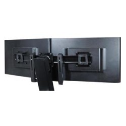 Ergotron - Montážní sada (rukojeť, montáž duálního monitoru) - pro 2 LCD displeje - černá - velikost obrazovky: 17"-24" - pro