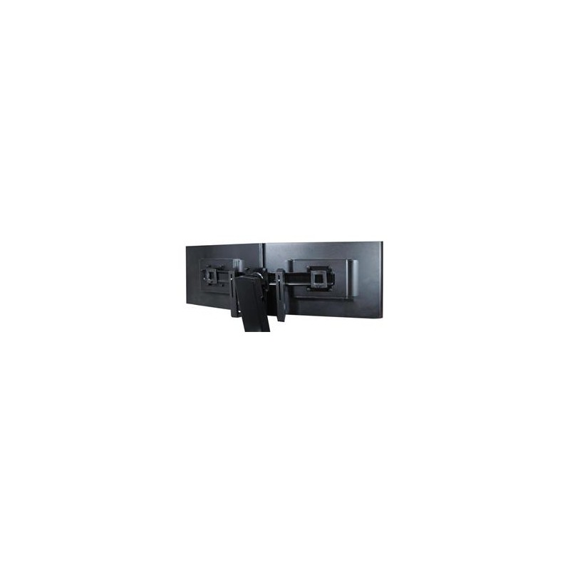 Ergotron - Montážní sada (rukojeť, montáž duálního monitoru) - pro 2 LCD displeje - černá - velikost obrazovky: 17"-24" - pro