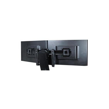 Ergotron - Montážní sada (rukojeť, montáž duálního monitoru) - pro 2 LCD displeje - černá - velikost obrazovky: 17"-24" - pro