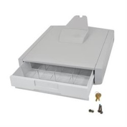 Ergotron StyleView Primary Storage Drawer, Single - Storage box - šedobílá - lze připevnit na vozík
