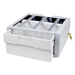 Ergotron StyleView Supplemental Storage Drawer, Single Tall - Upevňovací komponent (výsuvná zásuvka) - pro vozík - uzamykatelný