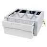 Ergotron StyleView Supplemental Storage Drawer, Single Tall - Upevňovací komponent (výsuvná zásuvka) - pro vozík - uzamykatelný
