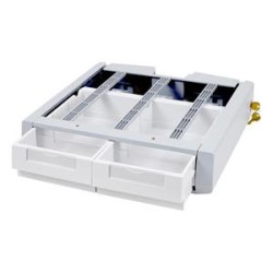 Ergotron StyleView SV Supplemental Storage Drawer, Double - Upevňovací komponent (zásuvkový modul) - uzamykatelný - zdravotní