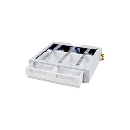 Ergotron StyleView SV Supplemental Storage Drawer, Double - Upevňovací komponent (zásuvkový modul) - uzamykatelný - zdravotní