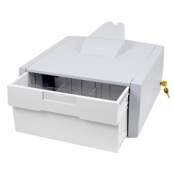 Ergotron StyleView Primary Storage Drawer, Single Tall - Upevňovací komponent (výsuvná zásuvka) - uzamykatelný - šedá, bílá
