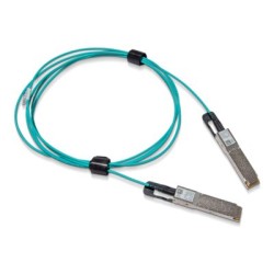NVIDIA - Kabel pro přímé připojení 200GBase-AOC - QSFP56 do QSFP56 - 5 m - 5 m - optické vlákno - Active Optical Cable (AOC)