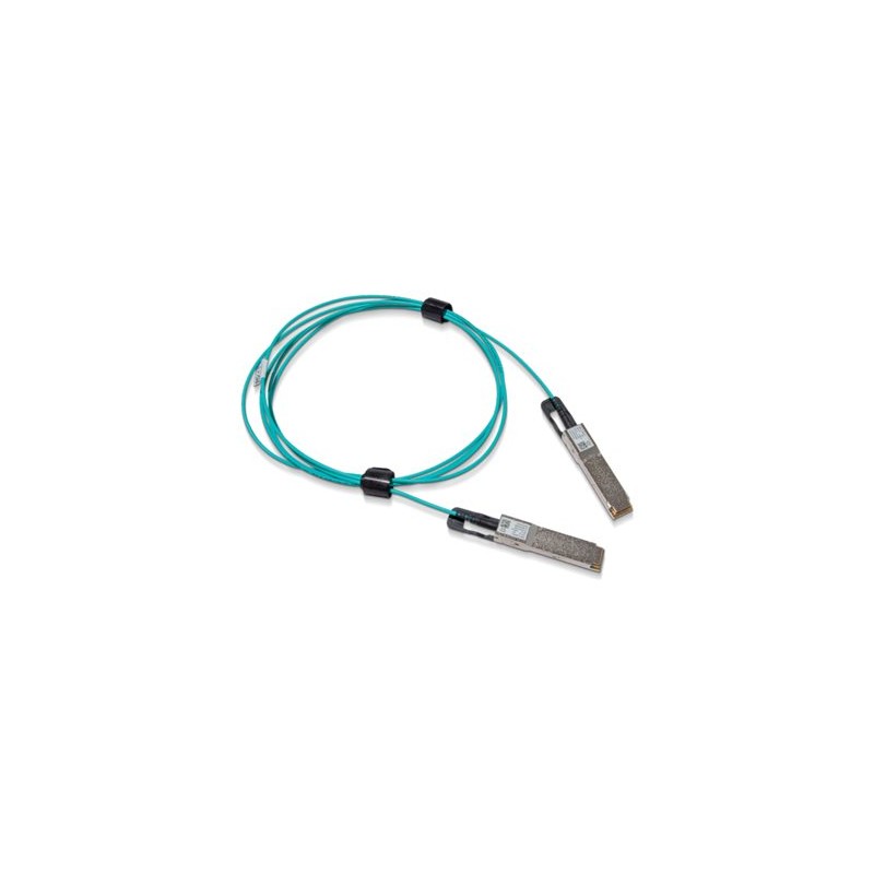 NVIDIA - Kabel pro přímé připojení 200GBase-AOC - QSFP56 do QSFP56 - 5 m - 5 m - optické vlákno - Active Optical Cable (AOC)
