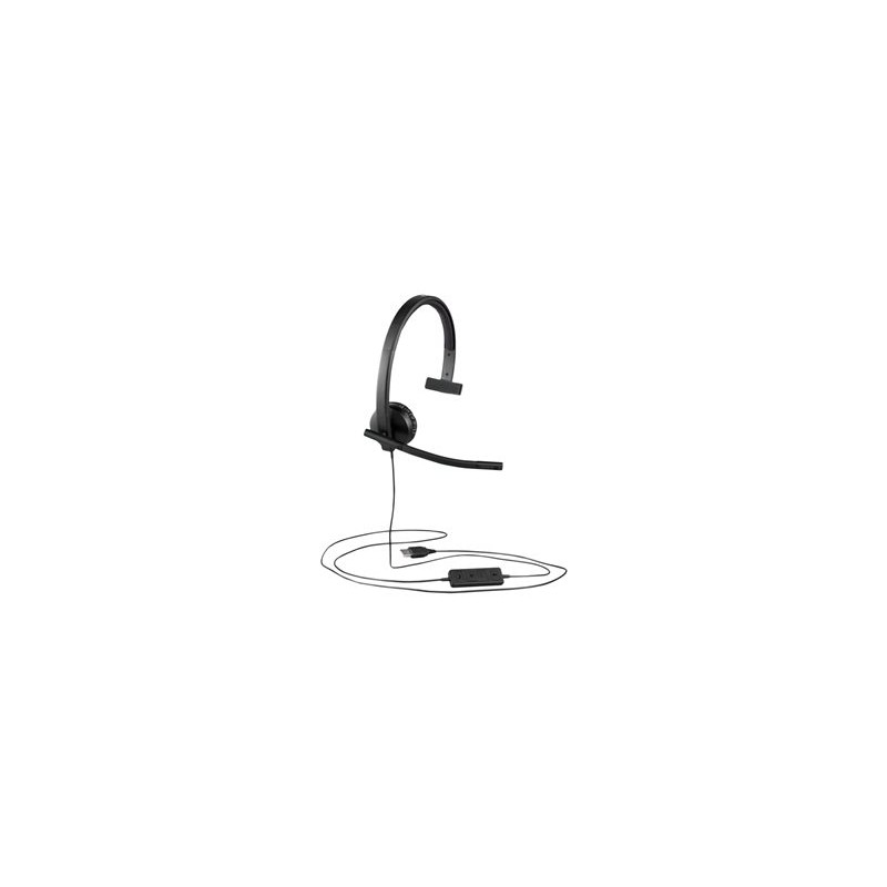 Logitech H570e - Náhlavní souprava - náhlavní - kabelové - USB-C - certifikováno pro Microsoft Teams