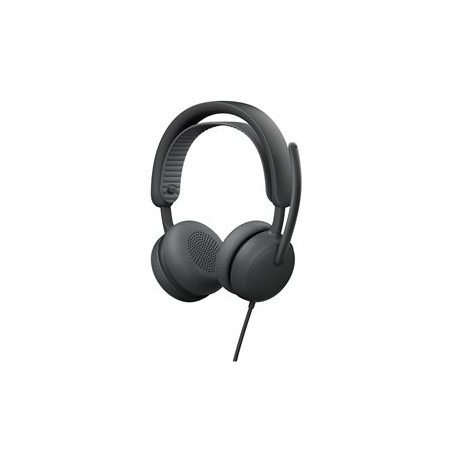 Logitech Zone Wired 2 for Business - Náhlavní souprava - náhlavní - kabelové - odstranení šumu - grafit - certifikováno UC