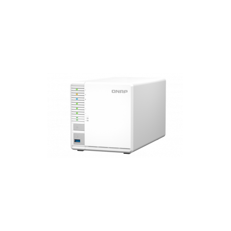 QNAP TS-364-8G (4core 2,9GHz, 8GB RAM, 3x SATA, 2x M.2 NVMe sloty, 3x USB, 1x 2,5GbE, 1x HDMI 1.4b)