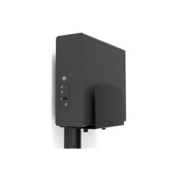 Ergotron LX Pro - Montážní sada (nástěnná kolejnice 10 palců (25,4 cm), montáž) - pro PC skříň - střední - ocel, hliník - černá