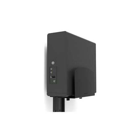 Ergotron LX Pro - Montážní sada (nástěnná kolejnice 10 palců (25,4 cm), montáž) - pro PC skříň - střední - ocel, hliník - černá