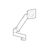 Ergotron LX Pro - Montážní sada (alarm monitoru) - Technologie konstantní síly - pro plochý panel - rozšiřovací sada - hliník