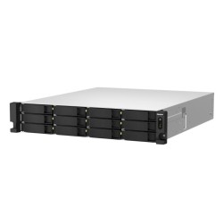 QNAP TS-h1887XU-RP-E2334-16G (Xeon 4,8GHz, ZFS, 16GB ECC RAM, 12x 3,5" + 6x2,5", 2x 2,5GbE, 2x10GbE)