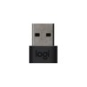 Logitech Logi Zone Wired USB-A Adapter - USB adaptér - USB typ A (M) do USB-C (F) - grafit - pro Zone Wired MSFT Teams