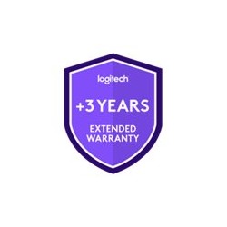 Logitech Extended Warranty - Prodloužená dohoda o službách (pro video conferencing devices) - 3 let - pro Logitech Medium Room
