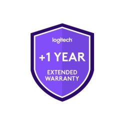 Logitech Extended Warranty - Prodloužená dohoda o službách - výměna nebo oprava (pro video conferencing devices) - 1 rok (z